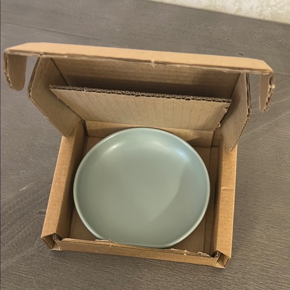 Blue Minimalist spoon rest.